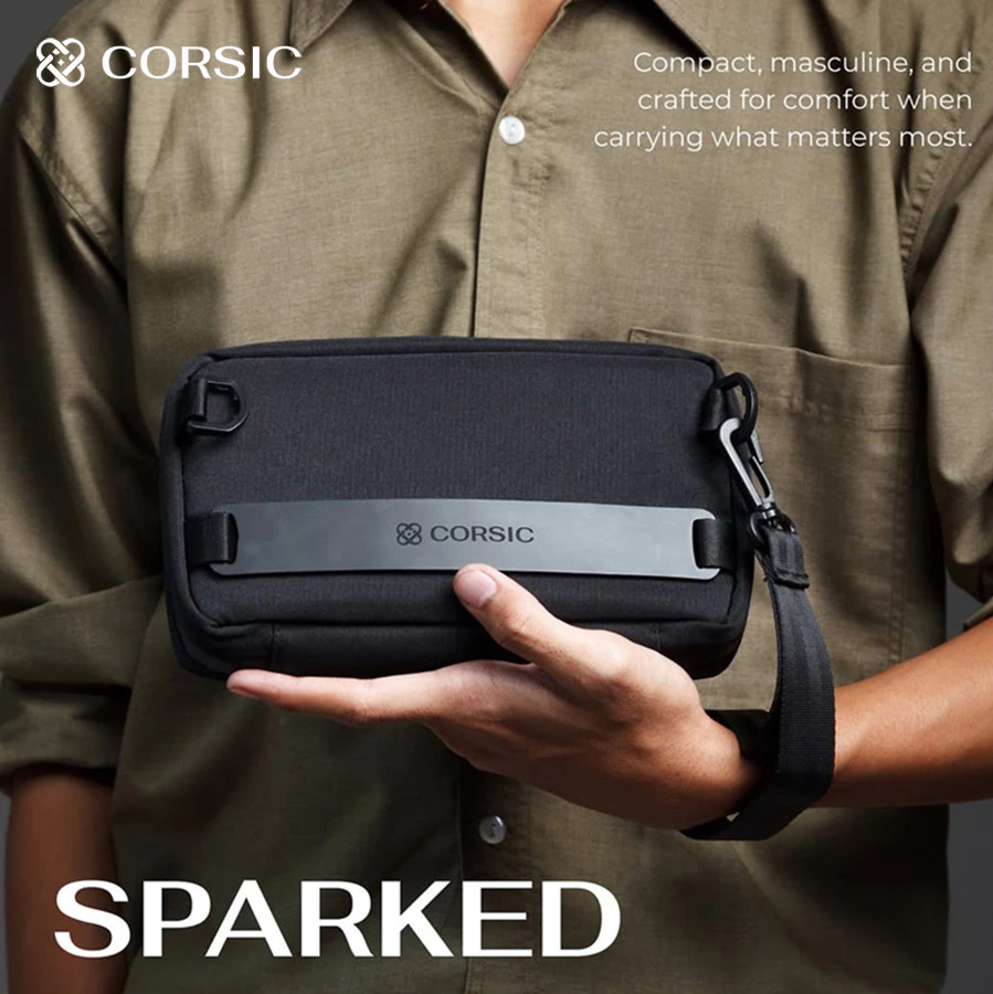 corsic tas pouch sparked