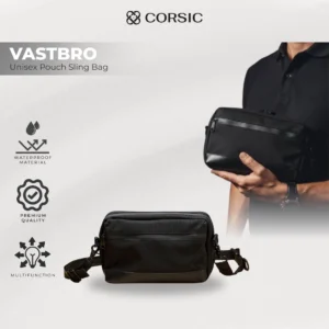CORSIC VastBro Tas Sling Bag Tas Selempang Unisex Waterproof Handbag & Clutch